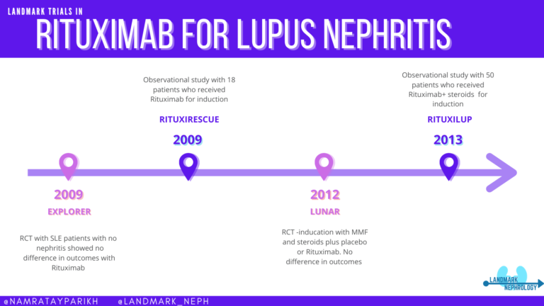 Rituximab in Lupus Nephritis – Landmark Nephrology